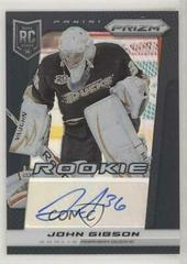 John Gibson [Autograph] #321 Hockey Cards 2013 Panini Rookie Anthology Prizm Update Prices