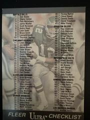 Checklist: 1-150 #299 Football Cards 1991 Ultra Prices