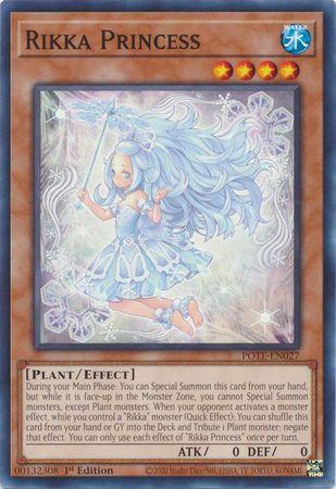 Rikka Princess [1st Edition] POTE-EN027 YuGiOh Power Of The Elements