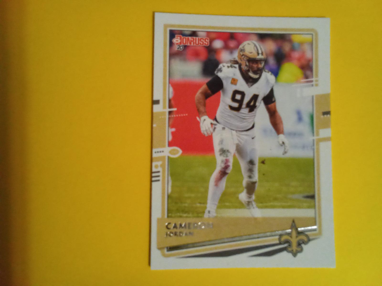 Cameron Jordan | Ungraded | 2020 Panini Donruss