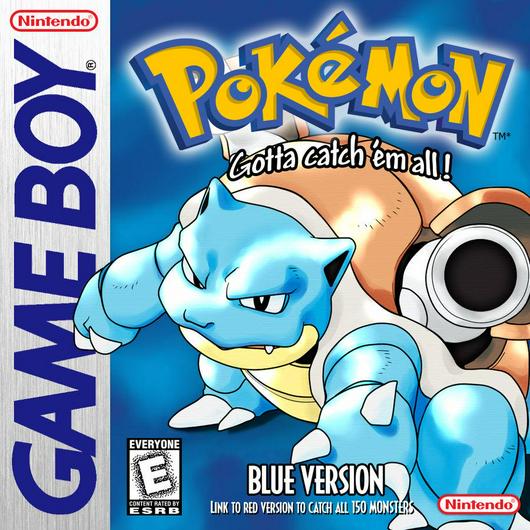 Pokemon Blue Cover Art