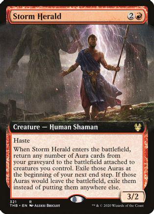 Storm Herald [Extended Art] Magic Theros Beyond Death