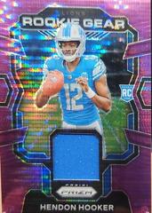Hendon Hooker [Purple] #RG-HH Football Cards 2023 Panini Prizm Rookie Gear Prices