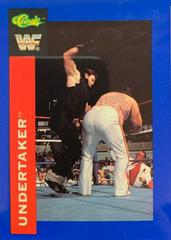 Undertaker #106 Wrestling Cards 1991 Classic WWF Prices