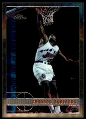 Shandon Anderson #55 Basketball Cards 1997 Topps Chrome Prices