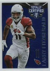 Larry Fitzgerald [Platinum Blue] #3 Football Cards 2014 Panini Totally Certified Prices