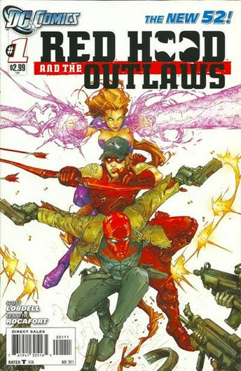 Red Hood and the Outlaws #1 (2011) Cover Art