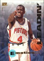 Joe Dumars Basketball Cards 1994 E Motion Prices