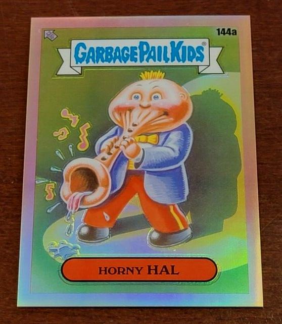 HORNY HAL [Rose Gold] #144a Prices | 2021 Garbage Pail Kids Chrome ...