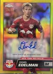 Daniel Edelman [Autograph Gold] Soccer Cards 2023 Topps Chrome MLS Prices