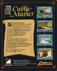 Back Cover | Castle Master Atari ST