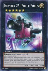 Number 25: Force Focus YuGiOh Star Pack 2014 Prices