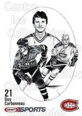 Guy Carbonneau Hockey Cards 1986 Kraft Drawings Prices