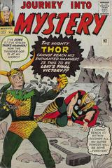 Journey Into Mystery [British] #92 (1963) Comic Books Journey Into Mystery Prices