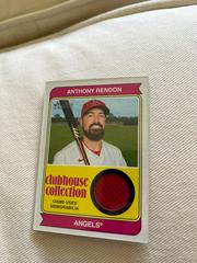 Anthony Rendon #CCR-AR Baseball Cards 2023 Topps Heritage Clubhouse Collection Relics High Number Prices
