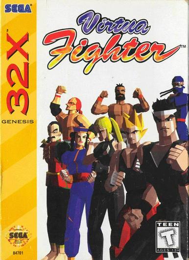 Virtua Fighter Cover Art
