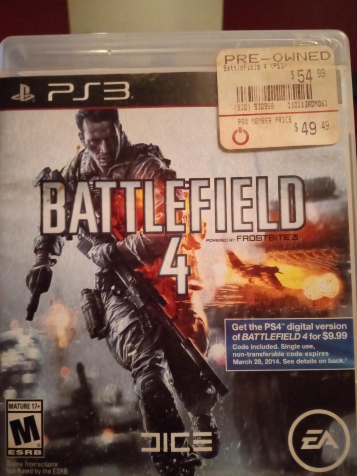 Battlefield 4 | Item, Box, and Manual | Playstation 3