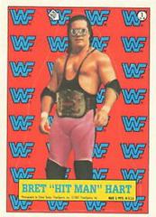 Bret Hit Man Hart Wrestling Cards 1987 Topps WWF Stickers Prices