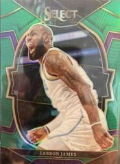 LeBron James [Green] #26 Basketball Cards 2022 Panini Select Prices