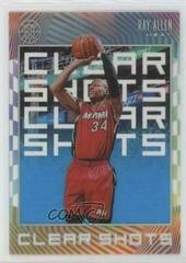 Ray Allen [Sapphire] Basketball Cards 2019 Panini Illusions Clear Shots Prices