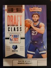 David Roddy #13 Basketball Cards 2022 Panini Contenders Draft Class Prices