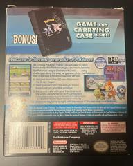 Back Of Box  | Pokemon Diamond [Carrying Case Bundle] Nintendo DS
