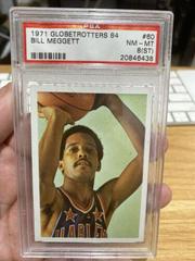 Bill Meggett #60 Basketball Cards 1971 Globetrotters 84 Prices
