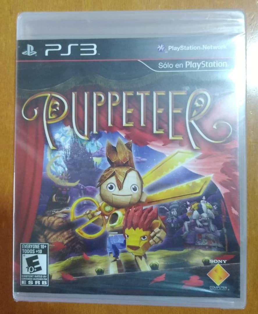 Puppeteer New Item, Box, and Manual Playstation 3