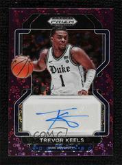 Trevor Keels [Purple Circles] #DP-TKE Basketball Cards 2022 Panini Prizm Draft Picks Autographs Prices