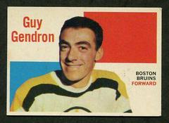 Guy Gendron Hockey Cards 1960 Topps Prices