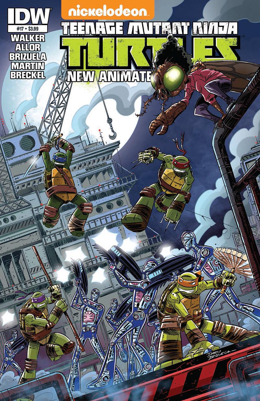 Teenage Mutant Ninja Turtles: New Animated Adventures #17 (2014) Comic Books Teenage Mutant Ninja Turtles: New Animated Adventures