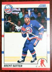 Brent Sutter Hockey Cards 1990 Score Prices