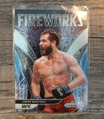 Jorge Masvidal Ufc Cards 2022 Panini Prizm UFC Fireworks Prices