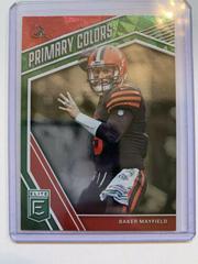 Baker Mayfield [Green] #PC-6 Football Cards 2019 Donruss Elite Primary Colors Prices