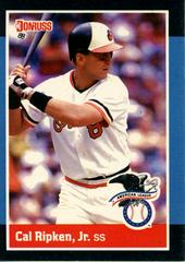 Cal Ripken, Jr #5 Baseball Cards 1988 Panini Donruss All Stars Prices