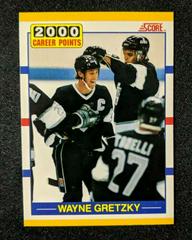 Wayne Gretzky [2000 Career Points] #110T Hockey Cards 1990 Score Rookie Traded Prices