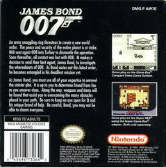 007 James Bond - Back | 007 James Bond GameBoy