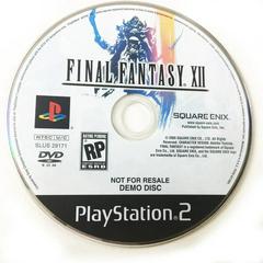 Final Fantasy XII [Not For Resale Demo Disc] Playstation 2 Prices