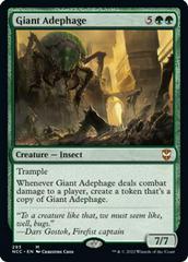 Giant Adephage #293 Magic New Capenna Commander Prices
