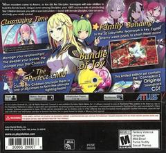 Back Of The Box | Conception II: Children of the Seven Stars [Limited Edition] Playstation Vita