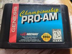 Cartridge (Front) | Championship Pro-AM Sega Genesis