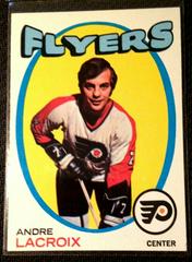 Andre Lacroix #33 Hockey Cards 1971 Topps Prices