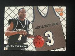 Allen Iverson Basketball Cards 1996 Score Board Basketball Rookies College Jersey Prices
