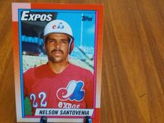 Nelson Santovenia Baseball Cards 1990 Topps Prices