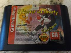 Cartridge (Front) | Sylvester and Tweety in Cagey Capers Sega Genesis