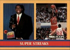 Johnson, Jordan [Super Streaks] #385 Basketball Cards 1990 Hoops Prices