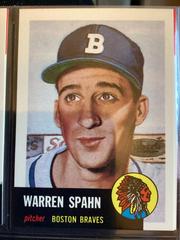 Warren Spahn #147 Baseball Cards 1991 Topps Archives 1953 Prices