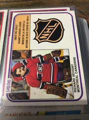 Richard Sevigny [Goals Against Average Leader] Hockey Cards 1981 O-Pee-Chee Prices