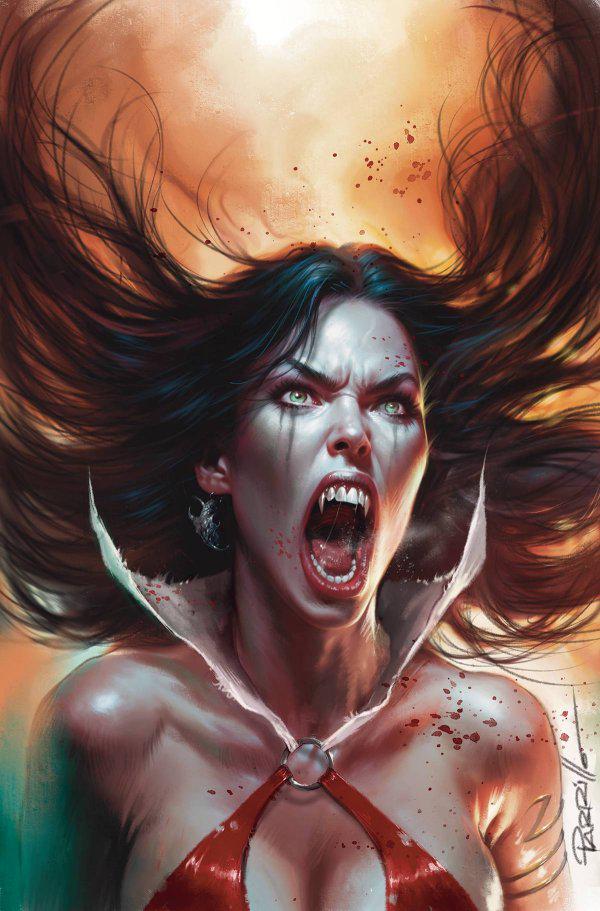 Vampirella Dracula Rage [Parrillo Premium Metal] #1 (2023) Comic Books Vampirella Dracula Rage