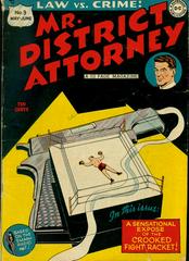 Mr. District Attorney #3 (1948) Comic Books Mr. District Attorney Prices